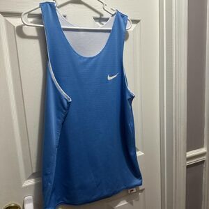 Nike Men's Blue Tank Top